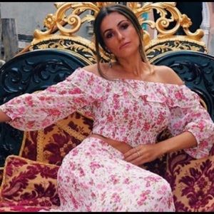 ZARA FLORAL PRINTED TOP